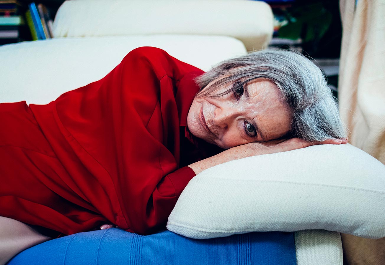 Sesión fotográfica con la actriz Nuria Espert